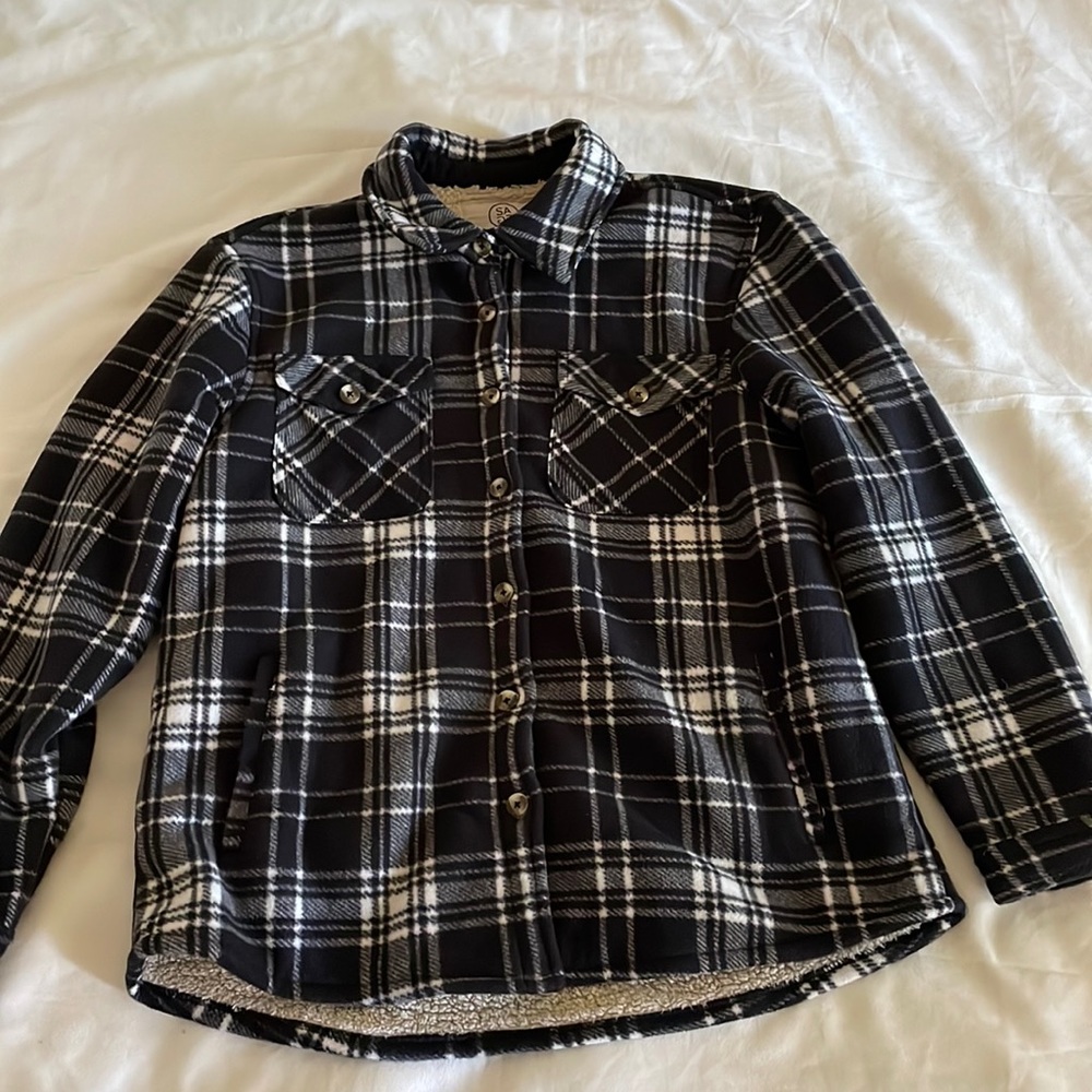 SHERPA BUTTON JACKET